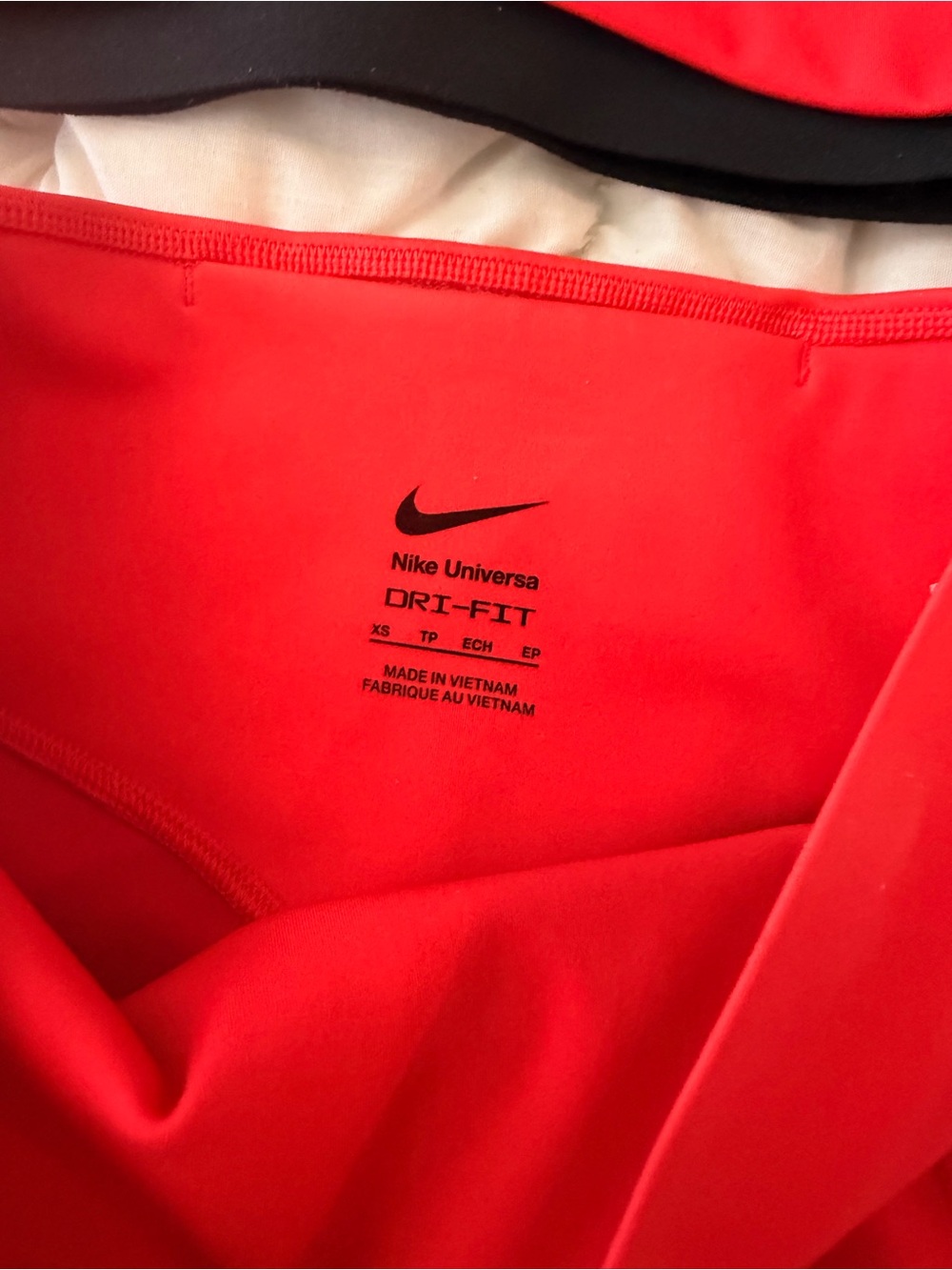 Nike Red Athletic Shorts & Sports Bra Set - Picture 4 of 11